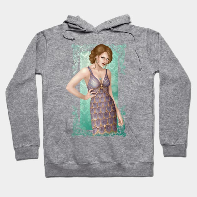 1920s Fashion - Lily Hoodie by CatAstropheBoxes